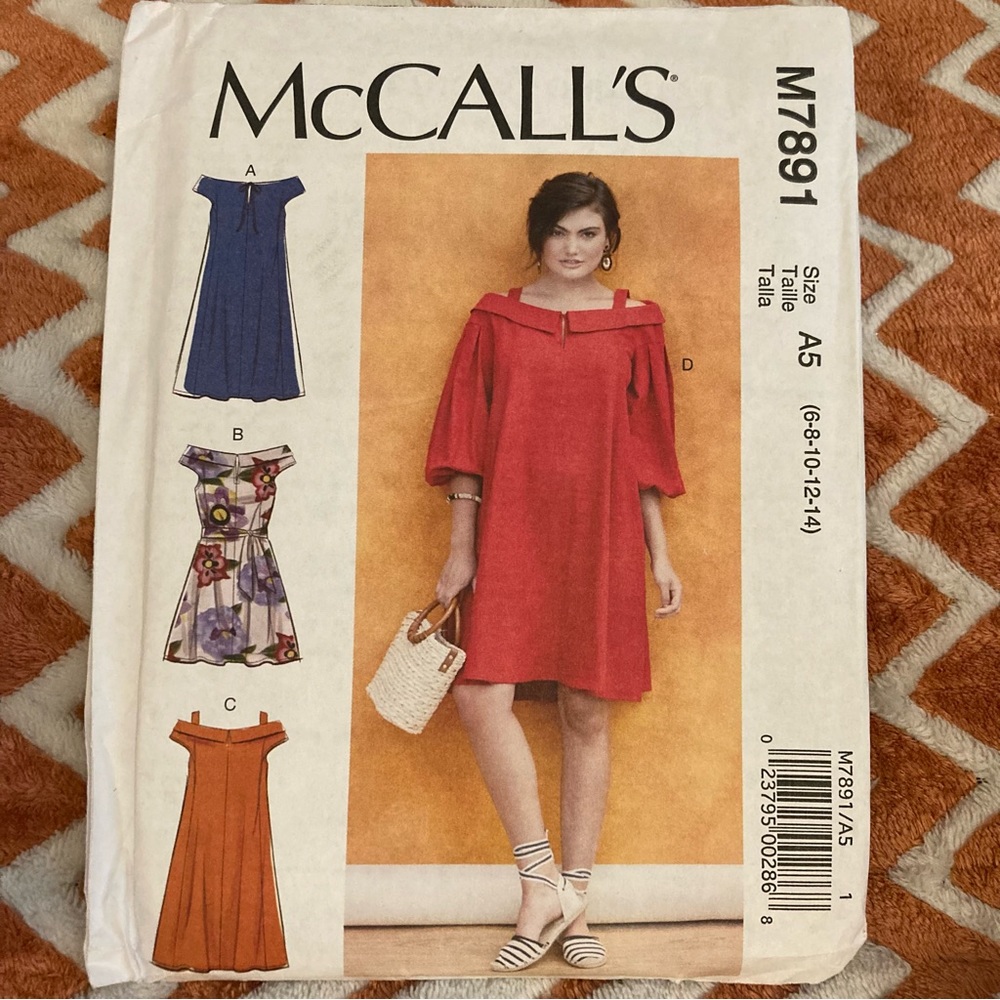 McCall’s Sewing Pattern 7891